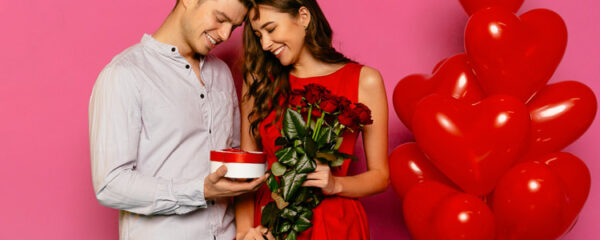 roses rouges à sa Valentine